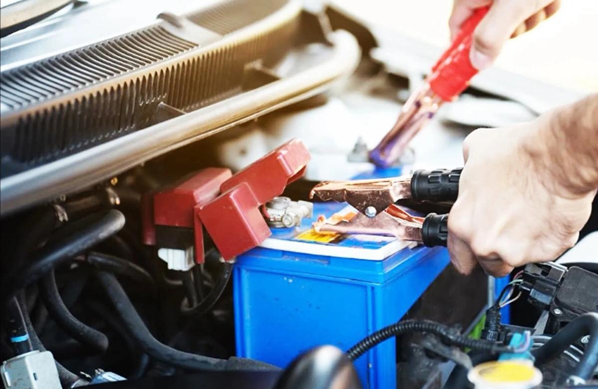 Battery service showcase